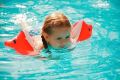 INTEX - Baby & Sons Swimming Armbands - Floating Arm Bands for Kids  Orange Swimming Arm Floats for Kids (2-5 Years). 