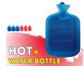 Medicare Rubber Hot Water Bottle, Hot Compress, Pain Relief from Headaches, Cramps, Arthritis, Back Pain, Sore Muscles, Injuries (Multicolor, 2L). 