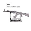 AK-47 3D Metal Puzzle Model Kits DIY Laser Cut Puzzles Jigsaw Toy For Children BruberryBe. 