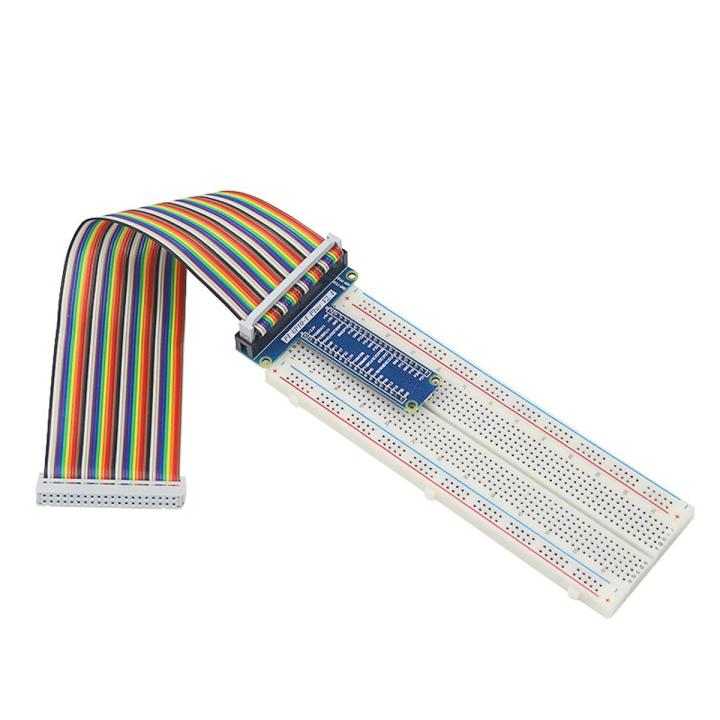Raspberry Pi 40 Pin GPIO Extension Board + MB-102 Breadboard Bread Board + GPIO Cable Adapter for Orange Pi for Arduino UNO