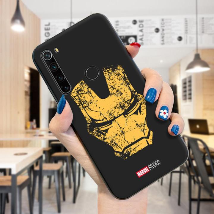 UCUC for Redmi Note 8T Case Retro Super Hero Cover Shockproof Soft Silicone Ultra Thin TPU Phone Case