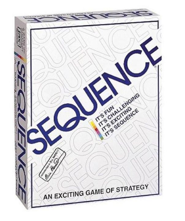 Sequence Strategy Board Game Sequence for Kids Multiple Sizes Laminated Board with Plastic Cards Adult Kids Original Imported and Local Editions