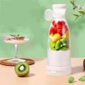 ys Portable Electric Juicer Rechargeable 6 Blender USB Chargeable Fruits Juicer Mini Electric Juicer Electric Blender Personal Blender For Shakes And Smoothies Wireless Fruit Blenders Bottle Travel Useful For School And Picnic Kitchen Maker. 