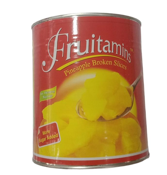Fruitamins Pineapple Broken Slices 3.445kgm • Perfect for bulk and home usage. BEST PRICE GUARENTEED