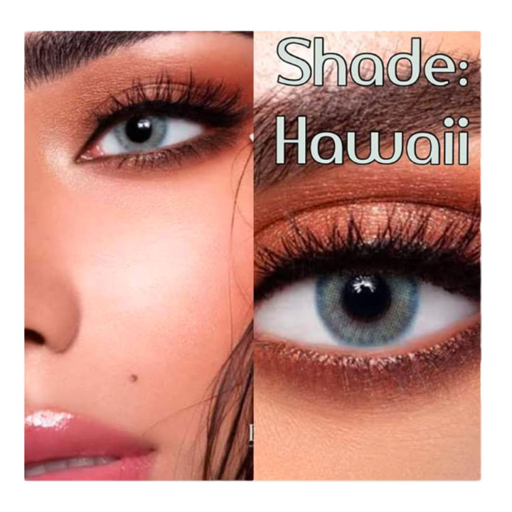 Shade Name hawaii Eye Color Lens Dhahab Just Like Natural Lens
