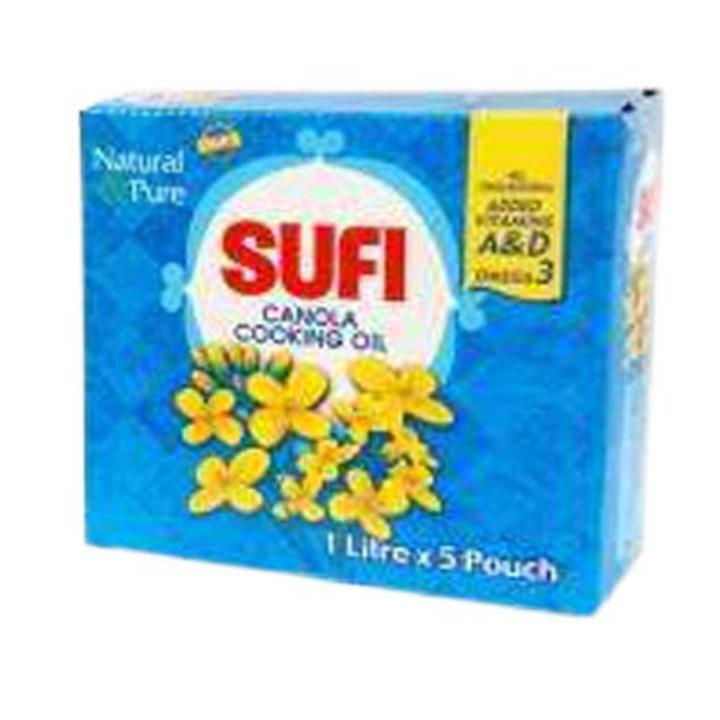 SUFI CANOLA COOKING OIL 5 Poli Pecks