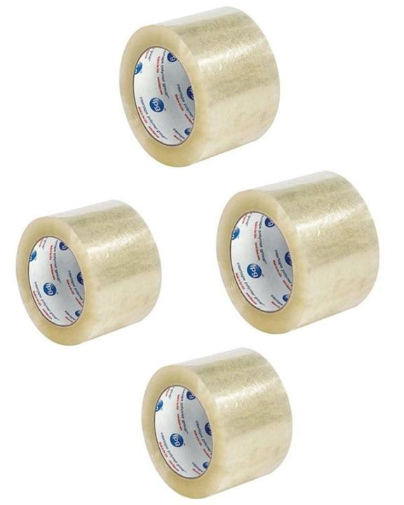 Pack of 4 Packing Tape - Transparent