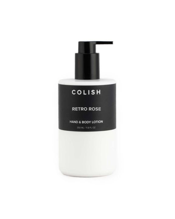 COLISH RETRO ROSE HAND & BODY LOTION