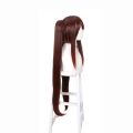 Genshin Impact Walnut Cosplay Anime Walnut Wig Double Tiger Clip Double Ponytail 100 cm. 