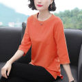 Cotton Plus Size Tshirt Women Long Sleeve T-shirt Baju Tshirt Tops Perempuan Female Spring Casual All-match T-Shirt Lady. 