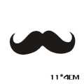 1Pc 4x11CM Mustache Car Stickers car styling vinyl decal sticker for Cars Acessories decoration LAPTOP MOBILE COMPUTER STICKER. 