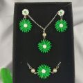 pendant with earrings and bracelet | 14 august accessories for girls. 