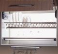 Heavy Duty Space Saving Stainless Steel Plate Storage - Plate Rack & Dish Rack Holder Stainless Steel Kitchen Rack. 