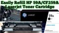 Special HP 59A ( CF259A ) Toner Catridge (With Chip) for HP LaserJet M404n and M404dn/M404DW/ LaserJet Pro MFP M428dw/M428fdn/M428fdw. ( Black , 1 pk ). 