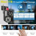 6MP Dual Lens CCTV - CCTV Camera - Wifi Camera - Wifi Smart Camera - CCTV Camera Wifi - Home Security Camera - Smart Camera Wifi - CCTV Wifi - Outdoor Security Cameras - Outdoor CCTV Camera - Outdoor Camera Wifi - Camera CCTV - Security Camera For Home. 