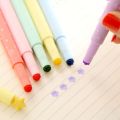 6 Pcs/Lot Flower Highlighter Stamp Marker Pens DIY Scrapbooking Tools Zakka Stationery Canetas Escolar School Supplies F6285. 