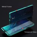 Magnetic Case For Oneplus 8 Pro Case Dual Sided Tempered Glass Clear Cover For Oneplus One plus 7 Pro Case 360 Full Protection. 