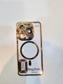 Tecno Pop 8 Back Cover Luxury 6D Plating Soft Case - MAG Safe Design - Tecno Pop 8 Back Cover. 