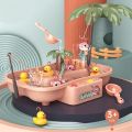 Go Fishing Kids Bonding Game Electric Fishing Game Board With Water Rotating Light Music Water Simulation. 