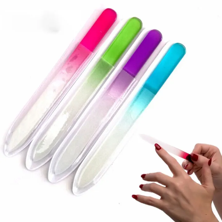 Sale Durable Pro Tool Manicure Device Buffer Nail Art Files Glass File ...