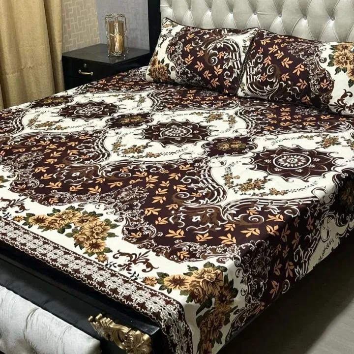 High%20Quality%20Fine%20Cotton%20Bedsheet%203%20Piece%20Set%20Double%20Bed%20Printed%203D%20Crystal%20Cotton%20King%20Size%20Bedsheet%20-%20Image%202