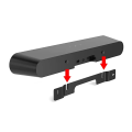 Floating Style Mounting Bracket Speaker Stand Ray Soundbar Mount Wall Under TV. 