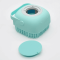 Silicone Scalp & Body Massager Brush with Dispenser – Shampoo Scrubber for Hair, Scalp & Body Massage for Men, Women & Kids. 