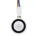 Mini Motion Sensor Light Switch 110-220V PIR Sensor Smart Detection Time Delay Adjustable Infrared Induction Detector. 