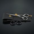 Mustache Scissors or Beard Trimming Scissors, Extremely Sharp - Silver 5 inch. 