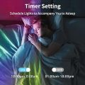 50+50 cm LED Lights for Double rolls Bedroom,  Sync Color Changing,Ultra Long RGB 5050 Led Strip Lights with 20Keys IR Remote for Christmas Room Home Decoration UL Power Supply for Home Room Party TV Bedroom. 