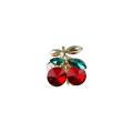 Lovely Small Cherry Hair Claw Clip Accessories For Women Girls Candy Rhinestones Hairpin Crab. 