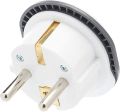 Mobile Shoe Universal Travel Adapter | 3 Pin to 2 Pin EU Plug Converter | US/UK/AU to Europe | Multi-Purpose Compact Socket Adapter. 