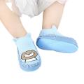 Baby Floor Sock Lovely Creative Pure Color Infant Shoes for Winter. 