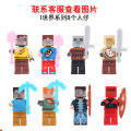 kids Toys11412 Minecraft Doll Toy Series Entity 303 Iron Puppet Steve Assembled Doll Animal Building Blocks Toy Bag Children birthday GIFT. 