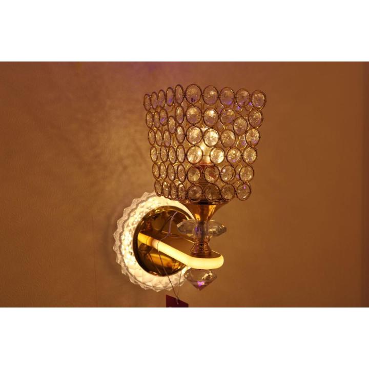 wall lights fancy crystal led