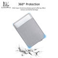 LouisWill Laptop Bag Notebook Protective Case PC Tablet Case Cover Hand Carry Laptop Bag Anti Shock Pouch Case with Plus Velvet Lining for Macbook Air Pro Retina 13.3 15.4 inch. 