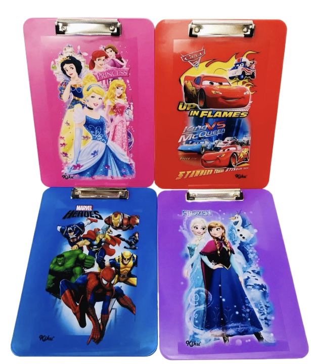 Cartoon Character Hard Board For Exam Use For Kids Clip Board Exam Board