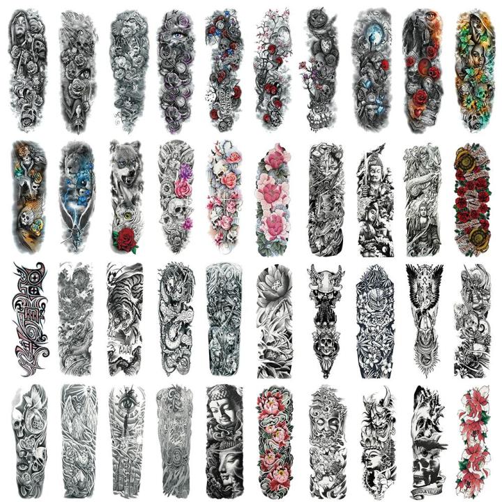 %E3%80%90Hot%20ticket%E3%80%91%20Waterproof%20Unisex%20Temporary%20Tattoo%20Sticker%20Large%20Full%20Arm%20Body%20Art%20Tattoos%20Long%20Lasting%20Stickers%20-%20Image%203