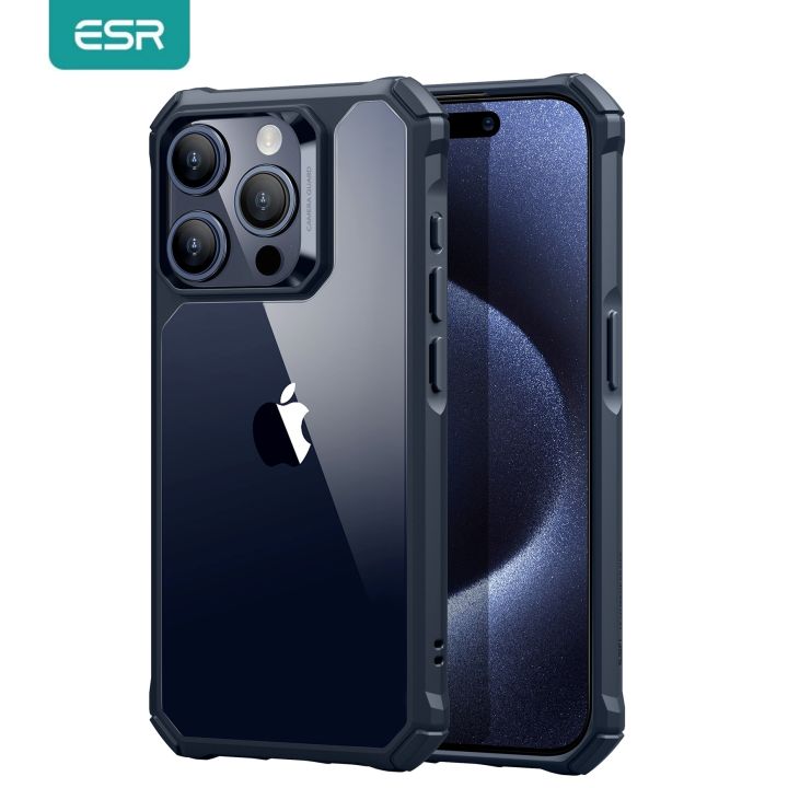 ESR iPhone 15 Pro Max Air Armor Clear Case Powerfully protective case with reinforced Air Guard corners