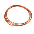 2M Soft Copper Tube Pipe OD 4mm x ID 3mm for Refrigeration Plumbing. 