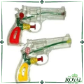 Pack Of 2 Amazing Water Toy Gun for Kids - Mini Water Guns For Fun - Mini Led Bubble Blaster Gun with Bubbles liquid Bottle For Summer. 