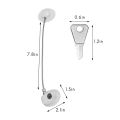 2 Pcs Fridge Lock, Refrigerator Lock for Children, Mini Fridge Locks for Kids, Freezer Lock, Used in Refrigerator Door. 