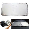 Car Sunshades UV Protection Curtain Car Sun Shade Film Windshield Visor Front Windshield Sunshade Cover Sun Shade. 