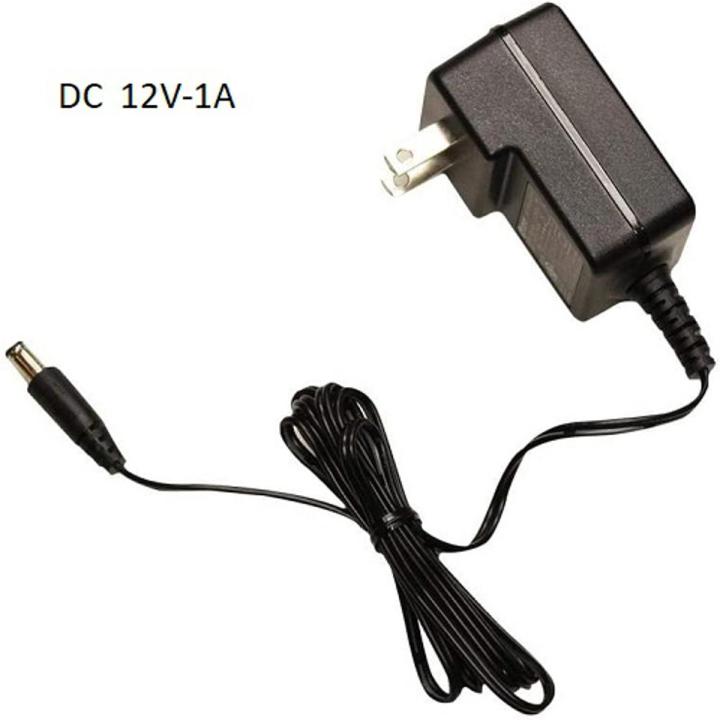 12V DC Power Adapter 12V DC 5A 4A 3A 2A 1A 500mA LCD/Monitor Compatible with All Wired Security Cameras Below 1 Amps, 12 Volts Power Adapter AC Charger