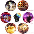 OMERIL Disco Light with Mood Light Mode, 7 RGB Color Changing, Timer and Dimmable Function, 2 in 1 Sound Activated Disco Ball Light for Party Kids' Birthday Home Bedroom ( standard UK plug socket Powered, Remote Control ). 