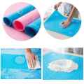 Silicone Dough Kneading Rolling Baking Mat for Kitchen Non Stick Non Slip Washable Silicon Sheet Graduated in cm and Inches for easy Measurements of Pastry Roti Pizza Cakes wear and tear resistant Pad. 