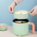 Electric Skillet, Non-Stick Mini Electric Hot Pot Stock Pot,Multi-Cooker With Steamer Electric Frying Pan,Portable Cooker,Used for Boiling, Frying, Cooking. 