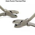 Dental Clear Aligner Hole Punch Pliers Thermal Forming Orthodontic Instruments. 