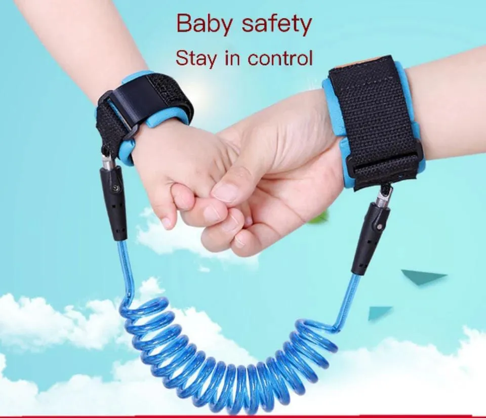 Baby Child Wrist Tether Rope Toddler Baby Kids Safety Harness Cut  Continuously Child