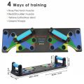 Imported Quality 9 in 1 Push Up Rack Training Board ABS abdominal Muscle Trainer Sports Home Fitness Equipment for body Building Workout Exercise. 
